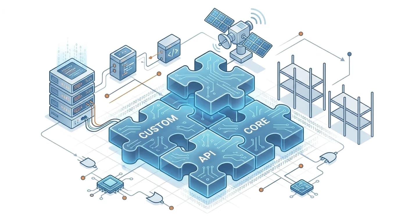 20 ani de experiență în dezvoltare software la comandă Ilustrație despre managementul sarcinilor, cu mențiunea '20 ani de experiență' în dezvoltare software